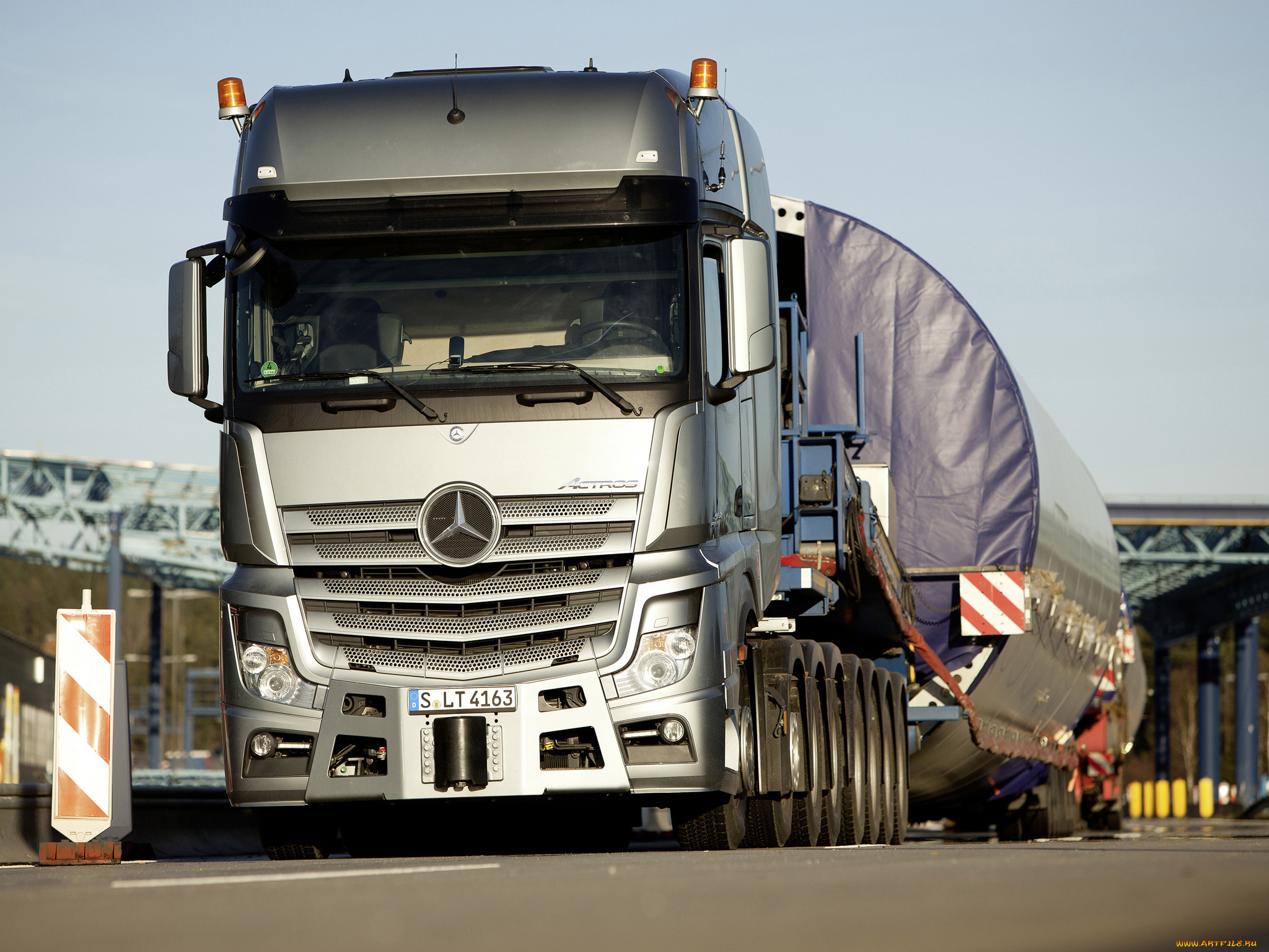 , mercedes trucks, mercedes-benz, actros, 4163, slt, mp4, 2013